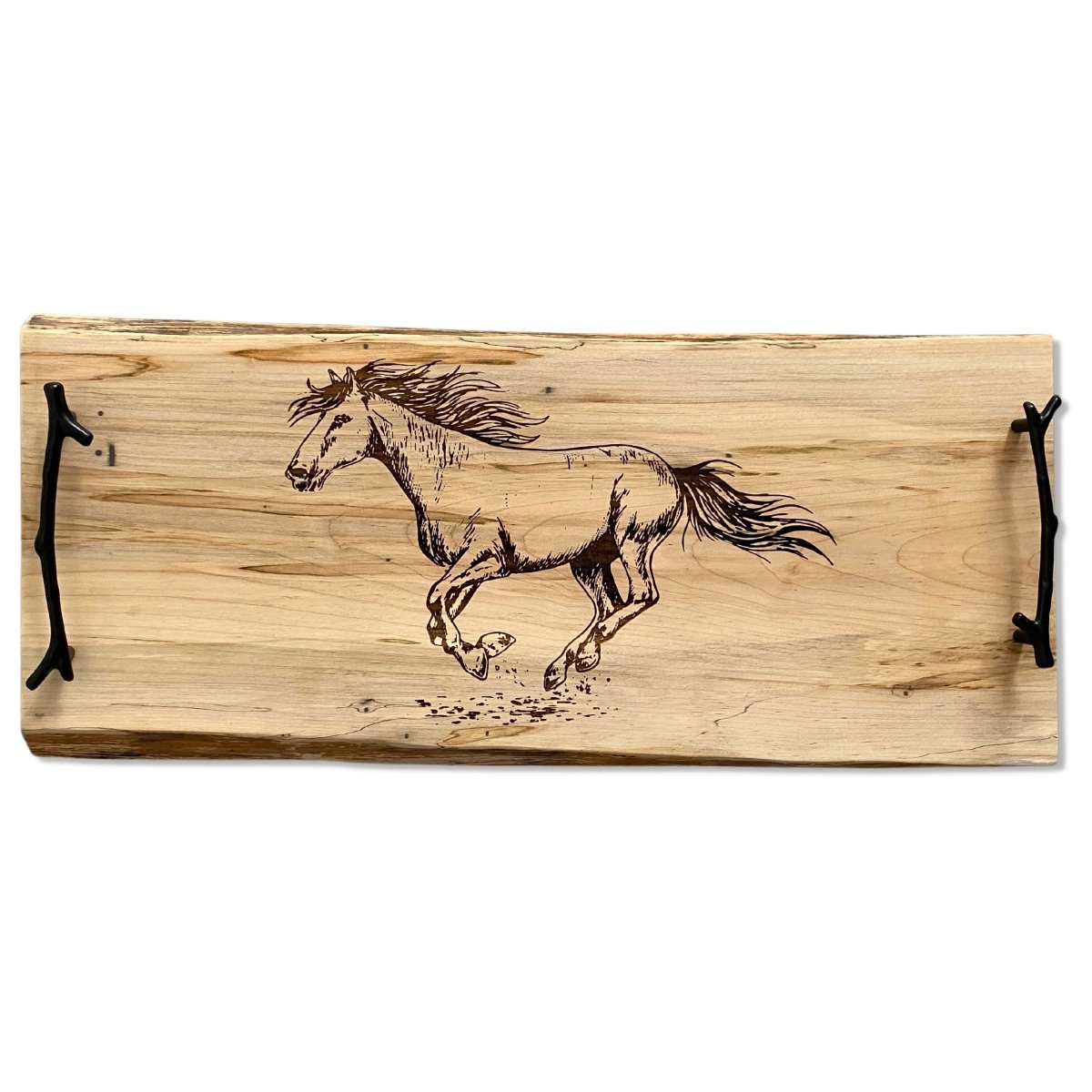 Horse Charcuterie Board Maple - DaRosa Creations