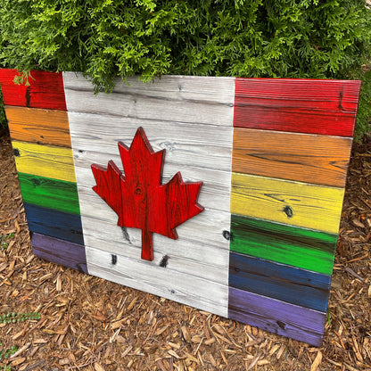 Canadian Pride Flag 24 x 36 inch