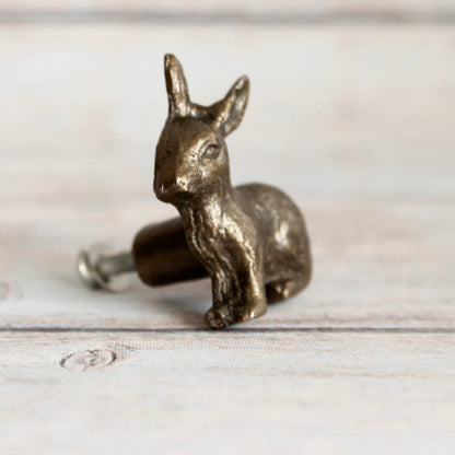 Little Rabbit Knob in Brass - DaRosa Creations