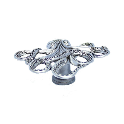 Octopus Knob in Silver - DaRosa Creations