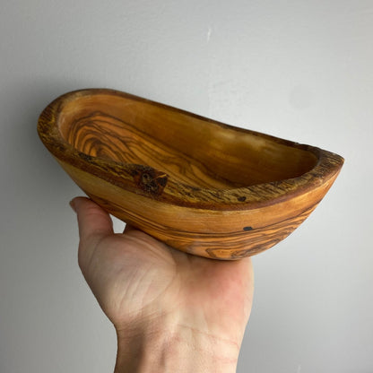 Olive Wood Bowl 8.25 x 4.5 inch - DaRosa Creations
