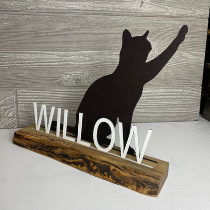 Personalized Cat Name Sign - DaRosa Creations