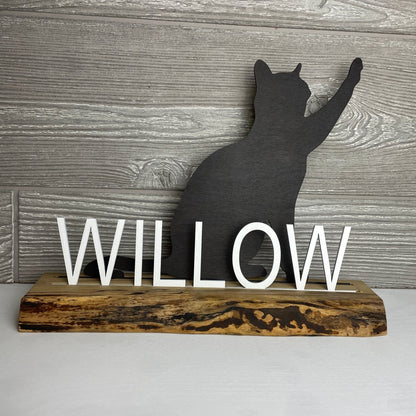 Personalized Cat Name Sign - DaRosa Creations