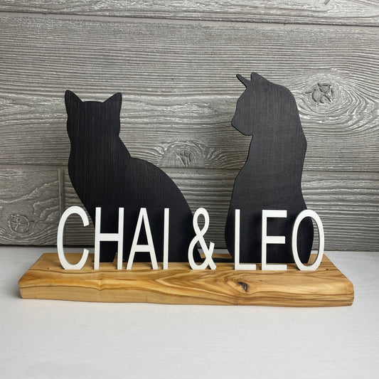 Personalized Cat Name Sign - DaRosa Creations