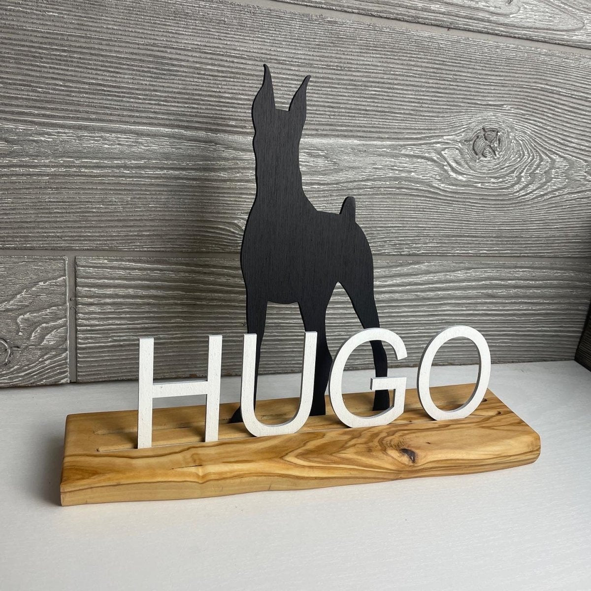 Personalized Doberman Pinscher Name Sign - DaRosa Creations