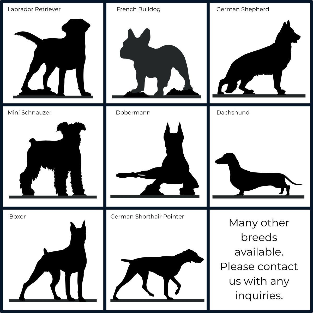 Personalized Dog Name Sign - DaRosa Creations