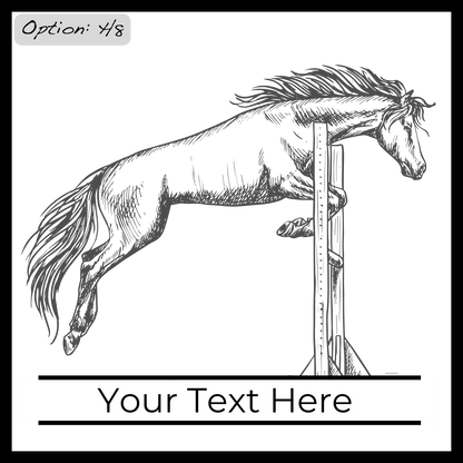 Personalized Horse Coasters SET of 2 - DaRosa Creations