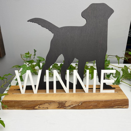 Personalized Labrador Retriever Name Sign - DaRosa Creations