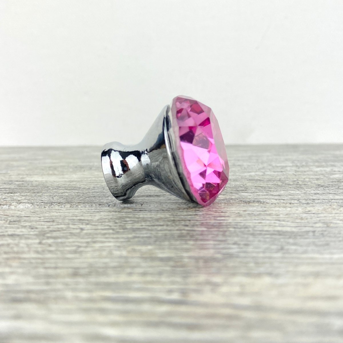 Pink Glass Knob - DaRosa Creations