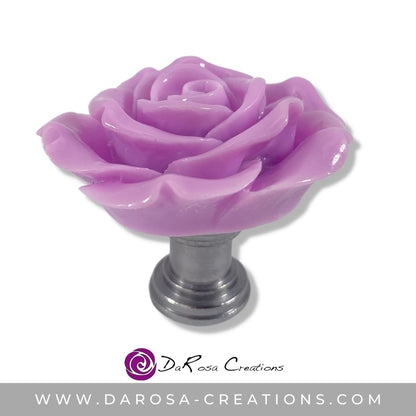 Rose Flower Drawer Knobs - DaRosa Creations