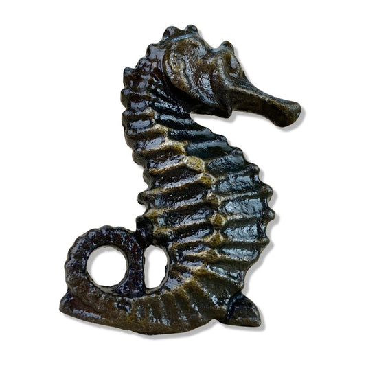 Seahorse Drawer Knob in Bronze - DaRosa Creations