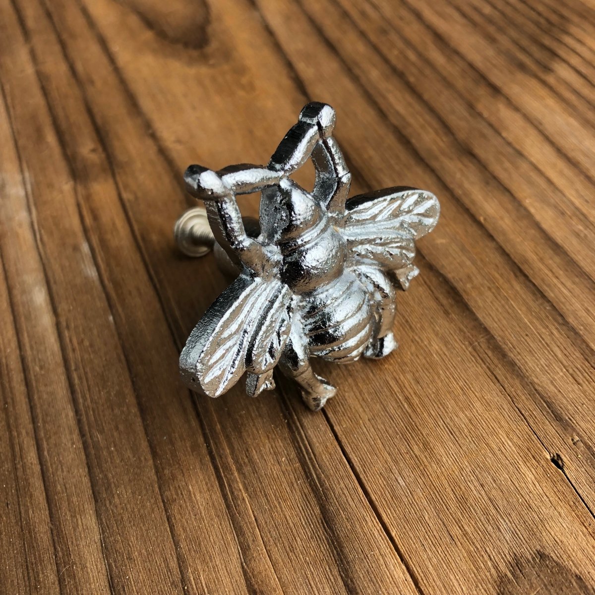 Silver Bee Knob - DaRosa Creations