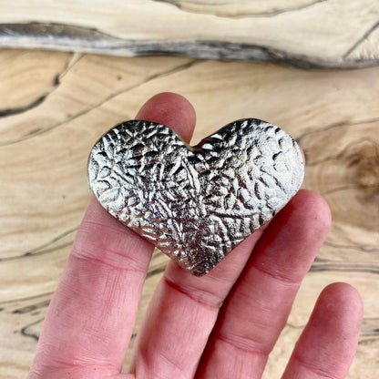 Silver Heart Knobs - DaRosa Creations