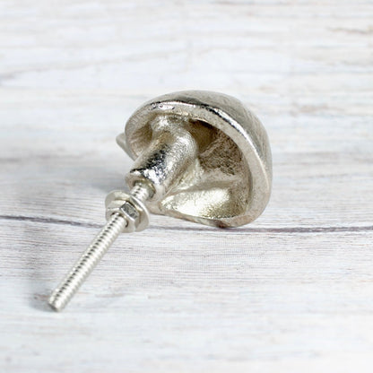 Sleeping Fox Knob in Silver - DaRosa Creations