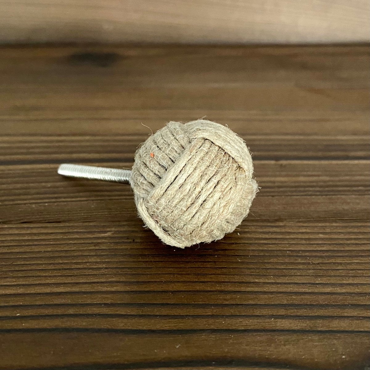 Small Rope Knot Drawer Knob Nautical Decor - DaRosa Creations