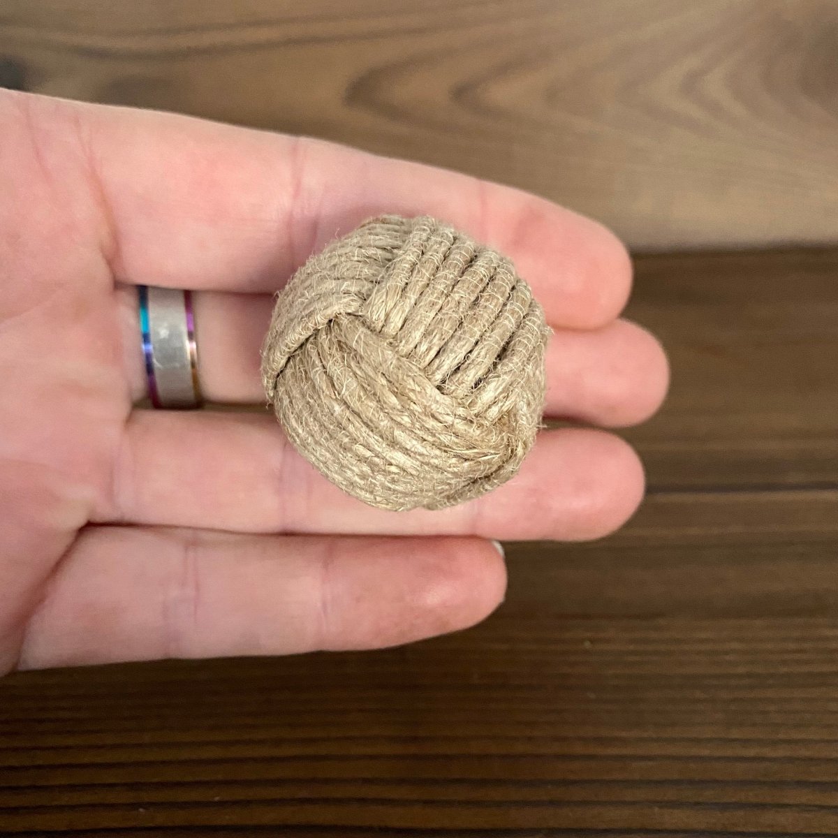 Small Rope Knot Drawer Knob Nautical Decor - DaRosa Creations