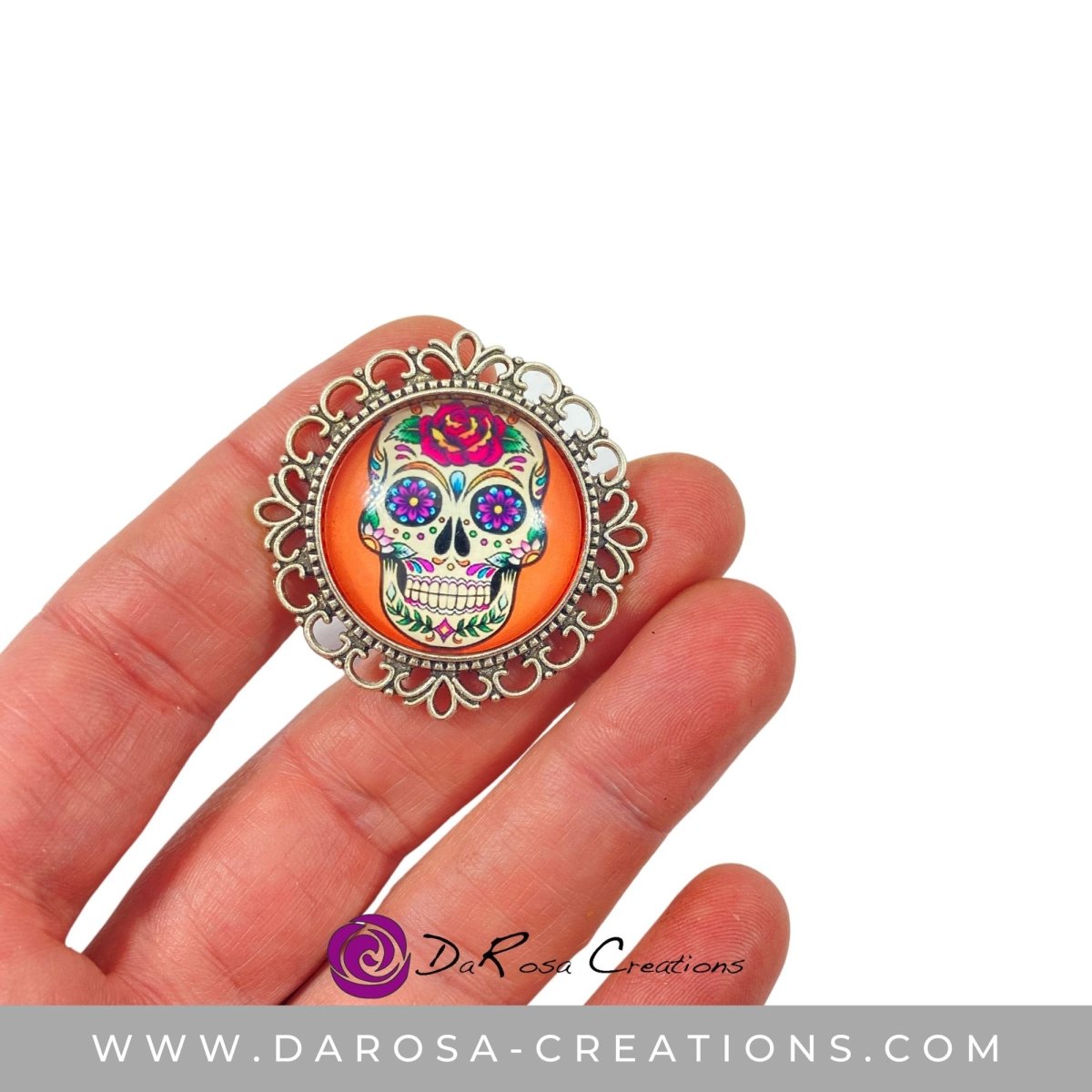 Sugar Skull Drawer Knobs - DaRosa Creations