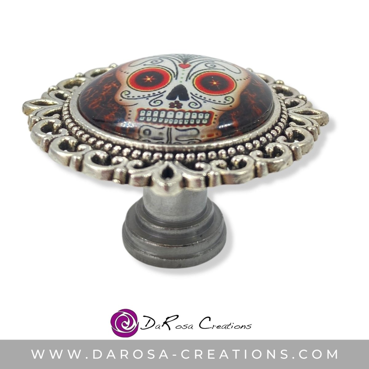 Sugar Skull Drawer Knobs - DaRosa Creations