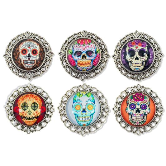 Sugar Skull Drawer Knobs - DaRosa Creations