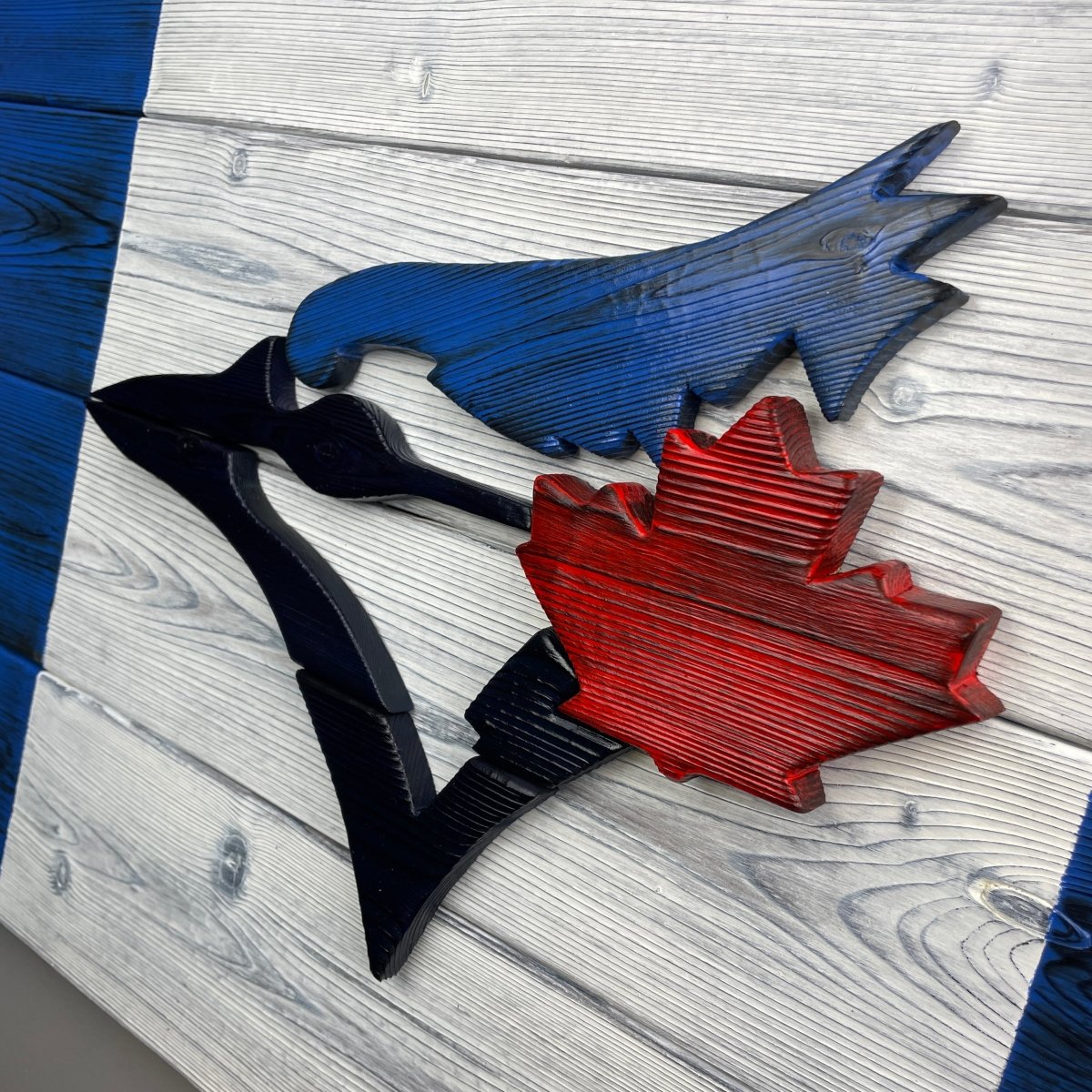 Toronto Blue Jays Canadian Flag - DaRosa Creations