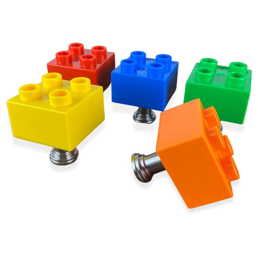 Toy Brick Drawer Knobs - DaRosa Creations