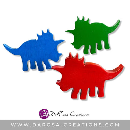 Triceratops Dinosaur Drawer Knobs - DaRosa Creations