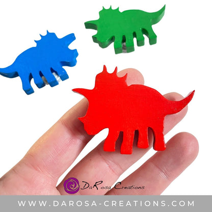 Triceratops Dinosaur Drawer Knobs - DaRosa Creations