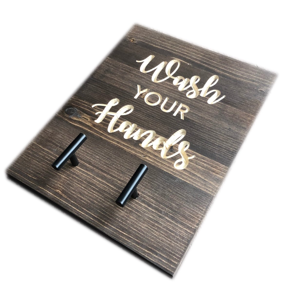 Wash Your Hand Sign and Hooks - DaRosa Creations