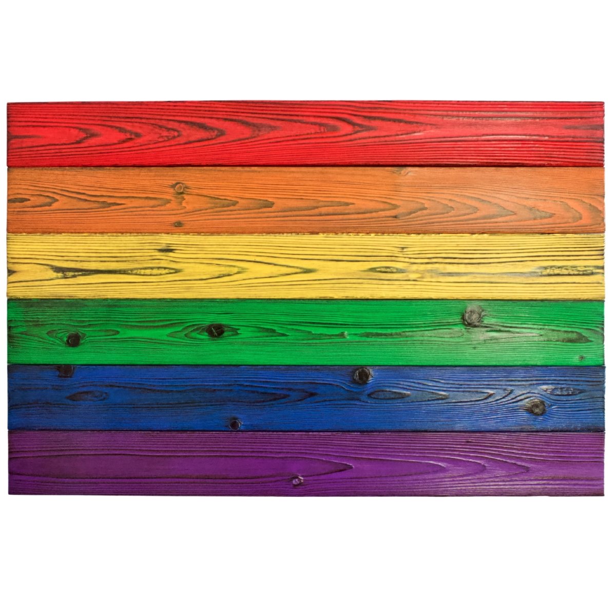 Wooden Pride Flag - DaRosa Creations