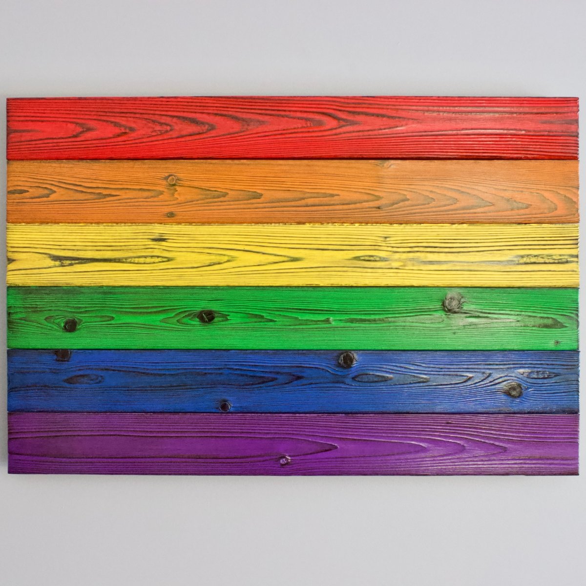 Wooden Pride Flag - DaRosa Creations