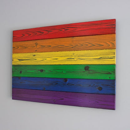 Wooden Pride Flag - DaRosa Creations