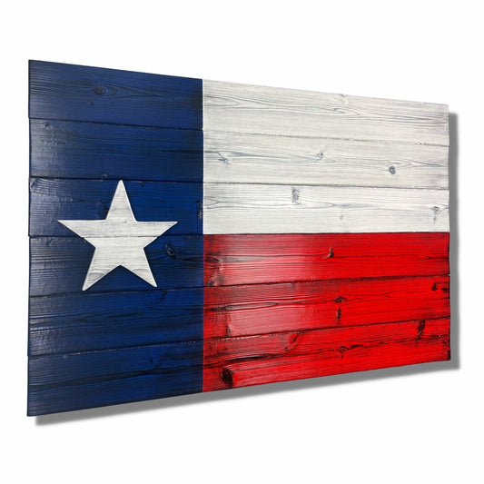 Wooden Texas Flag Custom Made - DaRosa Creations